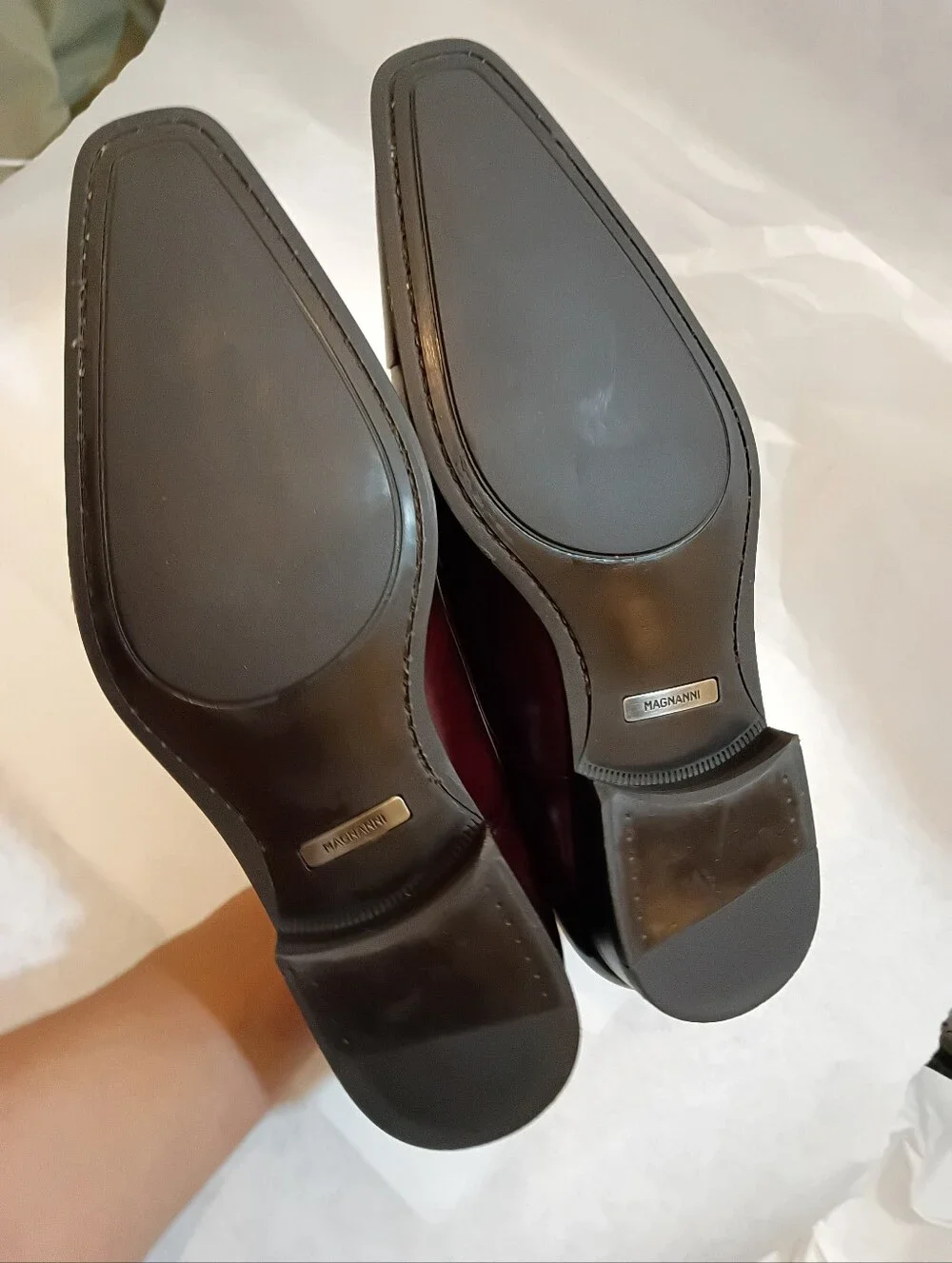 Magnanni Double Monk Strap  Luxury Leather 10M